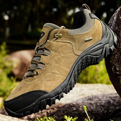 2021 Men's and Women's Hiking Shoes Outdoor Shoes Low-top Fleece Spring and Autumn Anti-slip Plus Size Cross-border Trekking and Off-road Sports Shoes