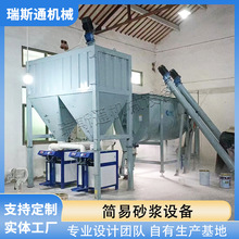 干粉搅拌生产线 腻子粉保温砂浆搅拌设备 成套干粉生产设备厂家