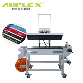 烫画机大面积large format heat press 带子烫印机工牌印字机器