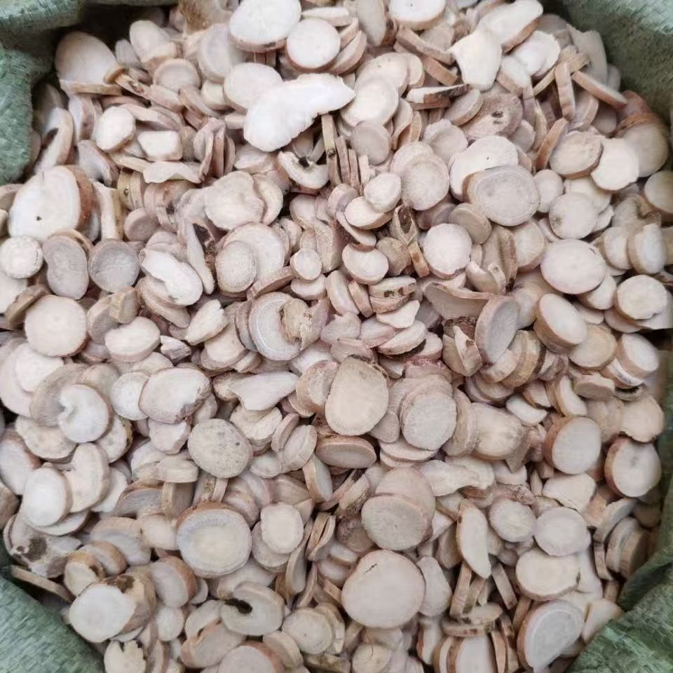 White Peony Root Slices Bai Shao 白芍 Sulfur-Free Dried Herb for Decoction and Powder key features