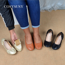 外贸软底单鞋女圆头休闲浅口鞋欧美风铆钉蛋卷鞋女ladies shoes