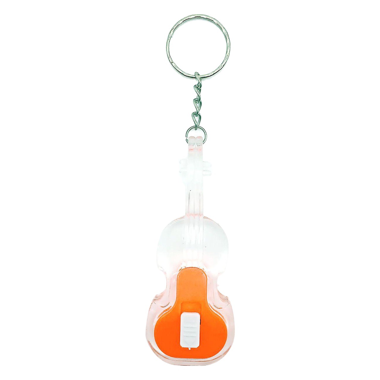 Comercio exterior transfronterizo creativo luminoso violín llavero colgante bolsa de Ropa Accesorios de juguete luminoso logo