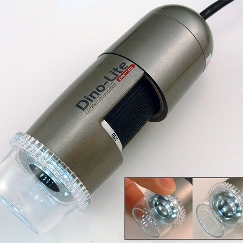 AM4113ZT带偏光台湾迪光Dino-lite手持式USB数码频显显微镜