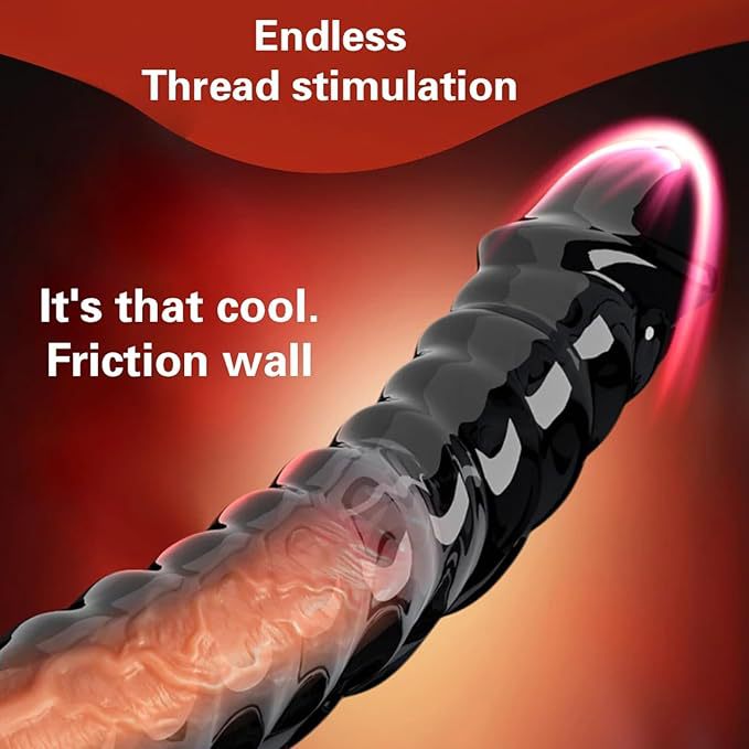 Vibrating Lock-On Penis Sleeve Extender, TPE Male Delay Sleeve, Manual Control — detail image 9