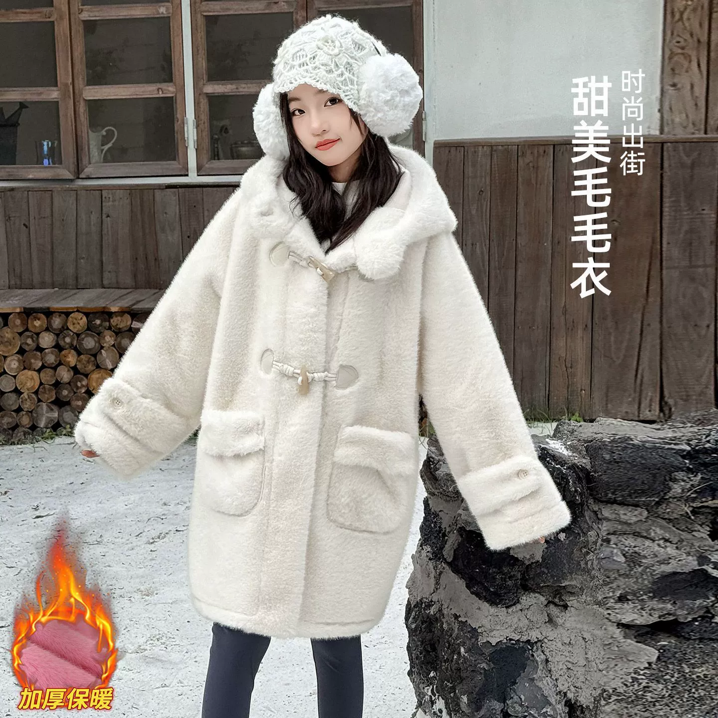 Детская зимняя теплая стеганая куртка, для подростков, западный стиль, увеличенная толщина