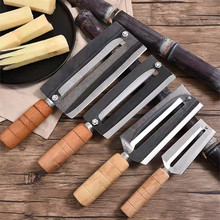 厂家现货甘蔗削皮刀刨皮去皮菠萝瓜果削皮器不锈钢碳钢加厚工具