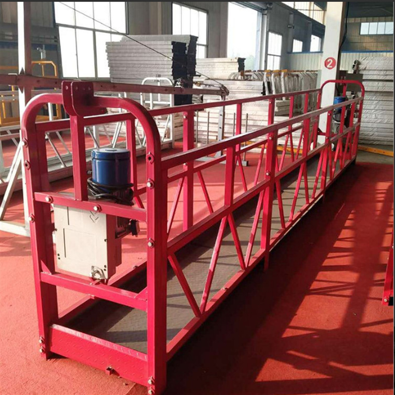 电动吊篮规格全 外墙建筑电动吊篮幕墙安装镀锌吊篮设备带电机