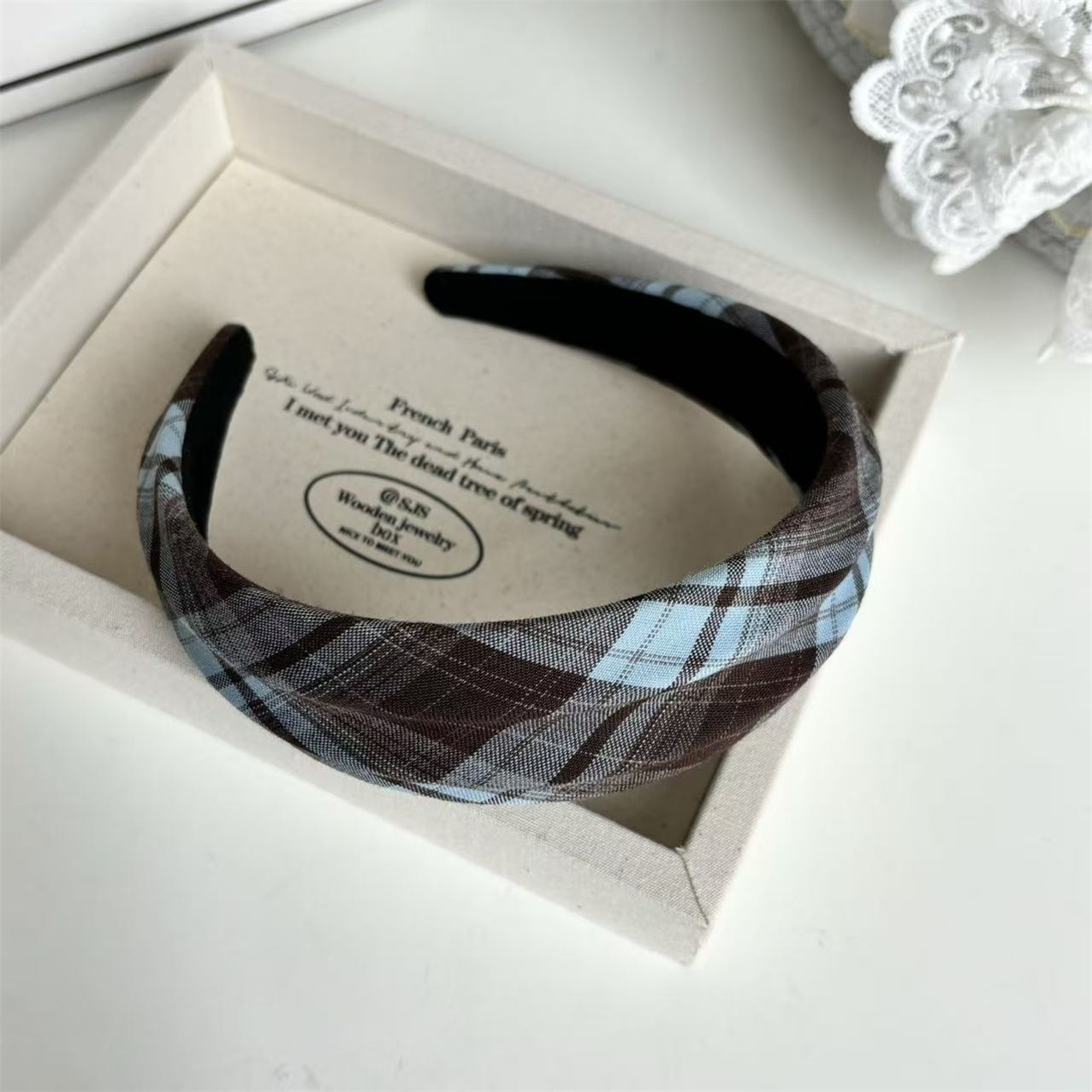 Otoño y invierno Meilade coreano retro estricto esponja cabeza de banda nueva variedad de terciopelo alto cráneo ancho banda de cabello mayorista