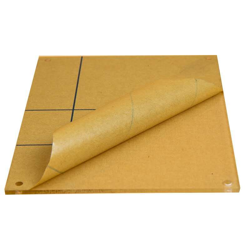 透明亚克力板有机玻璃雕刻切割加工激光打孔pmma透明板抛光uv印刷