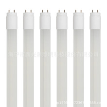 T8全塑聚光高光效高照度节能节碳低功率高亮度地下车库过道8W灯管