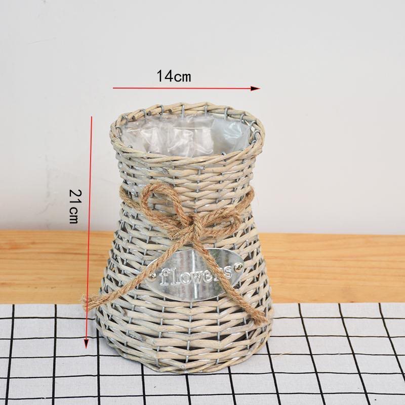 Jarrón pequeño - gris (para hacer colores antiguos)