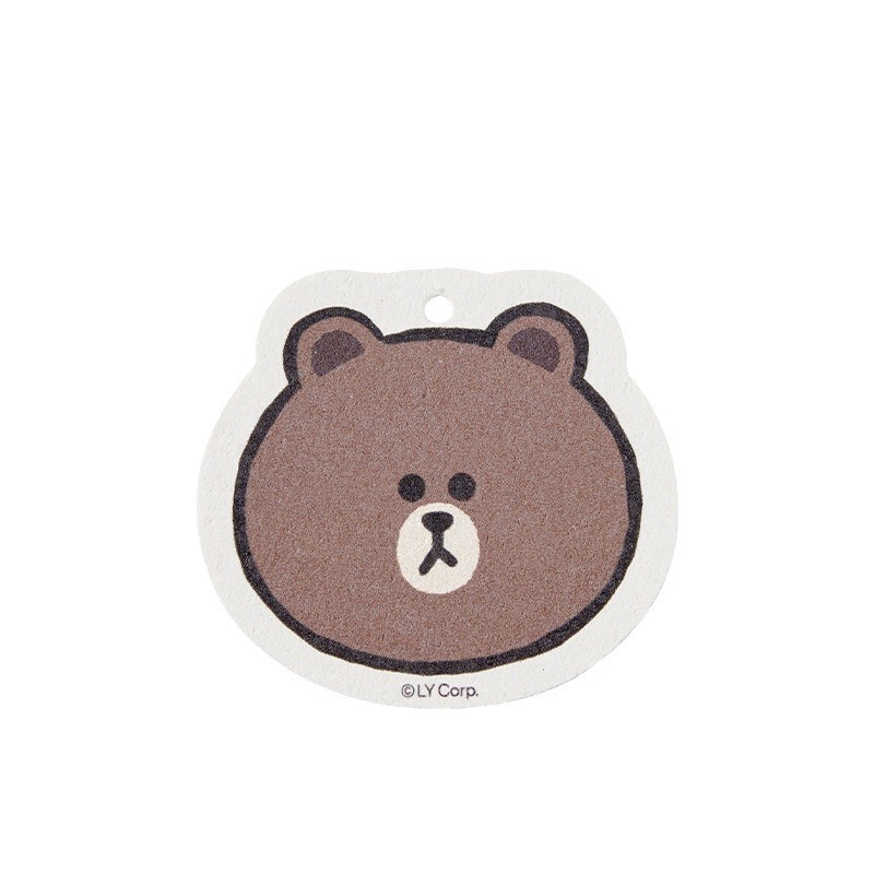 LINE FRIENDS木材パルプ食器洗浄スポンジキッチンブラシ食器神器食器洗浄百潔布吸水魔力拭き|undefined