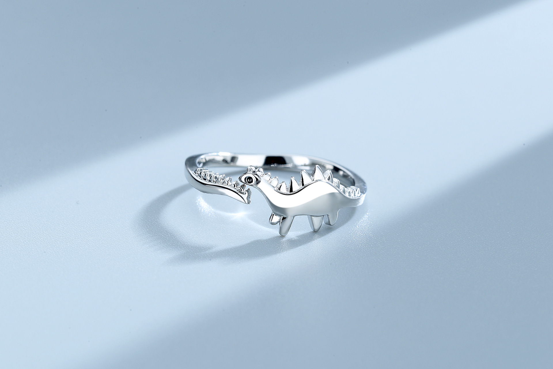 Fashion Dinosaur Copper Open Ring 1 Piece