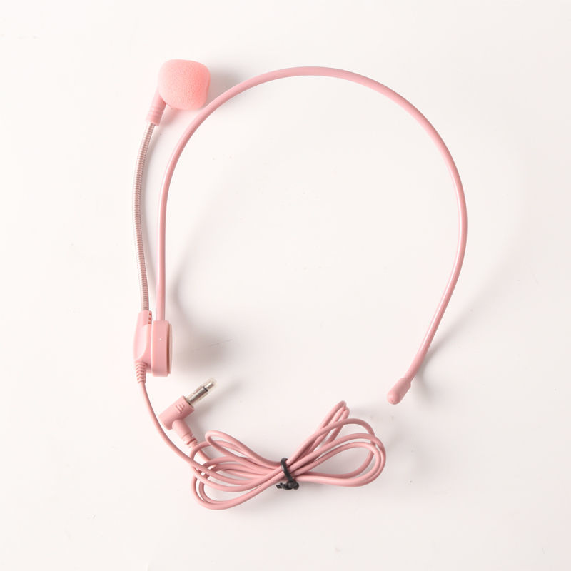 小蜜蜂扩音器耳麦头戴麦克风通用假唱道具表演打歌服话筒拍照