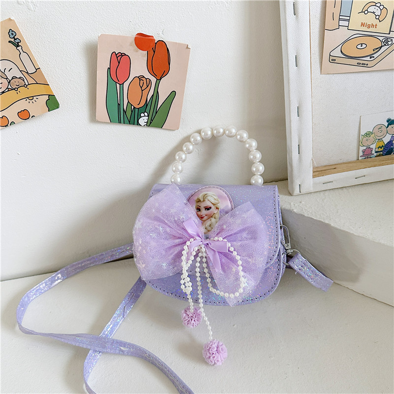 Bolsos infantiles, niñas, bolsos de mano de la princesa Aicha, flash de moda, bolsos de cinturón de cuentas