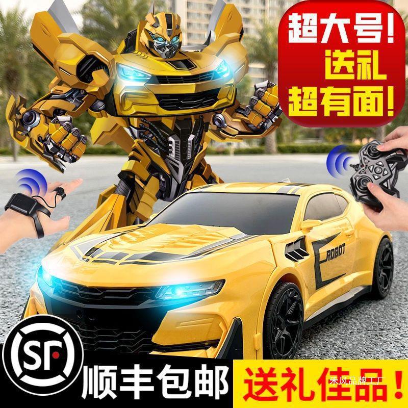 Extra Large Gesture Sensor Deformation Remote Control Car Toy King Kong Robot Charging Electric Racing Boy Toy Car