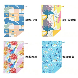 运动巾;浴巾、沙滩巾;连帽浴巾