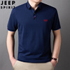 Fashionable summer polo, shirt, colored T-shirt, with short sleeve, 2022 collection, loose fit