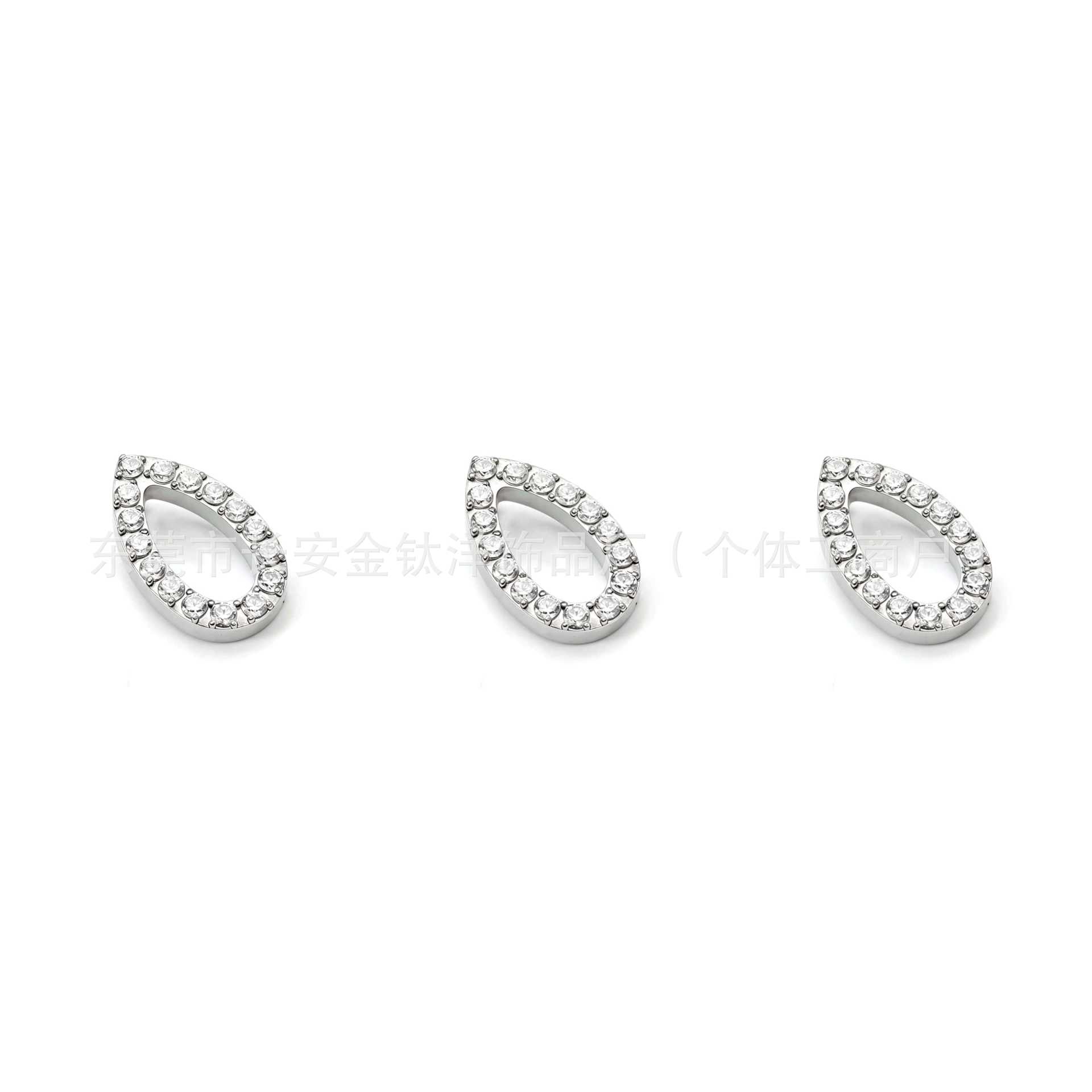 Pointed titanium steel lip stud product view
