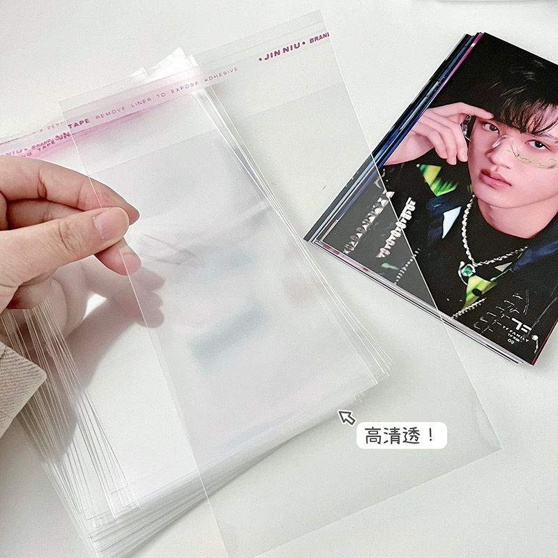 6-inch raw writing protective film postcard surrounding transparent…