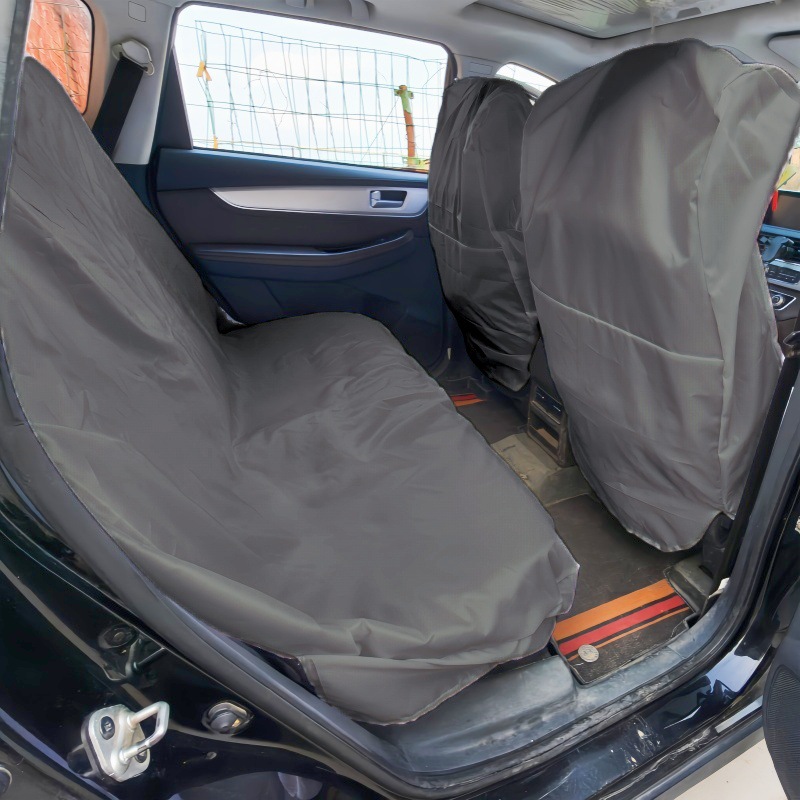 Full-cover car seat covers, anti-dirt and anti-stain, universal size, Amazon cross-border ebay full rear seat three-piece set