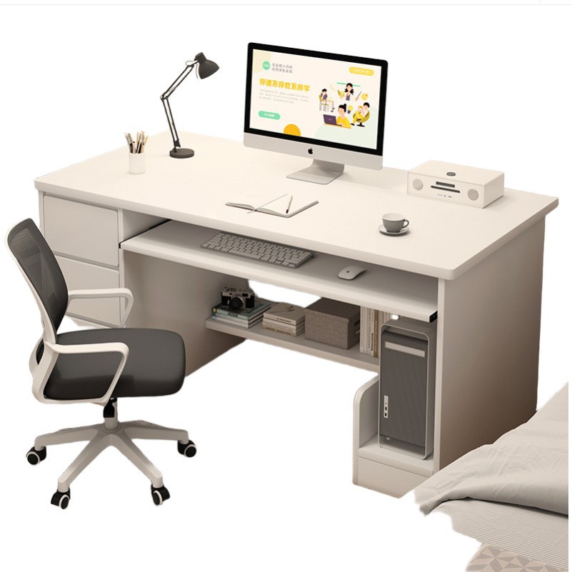 Mesa de computadora personalizada al por mayor mesa de escritorio dormitorio estudiantil mesa de estudio con cajón mesa de oficina