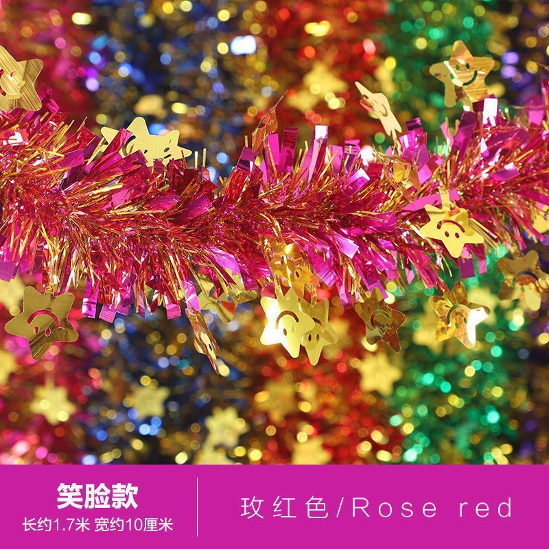 Cinta alargada, tiras de colores, suministros de boda, tiras de lana de año nuevo, flores, cumpleaños de año nuevo, Navidad, decoración de escaleras de boda