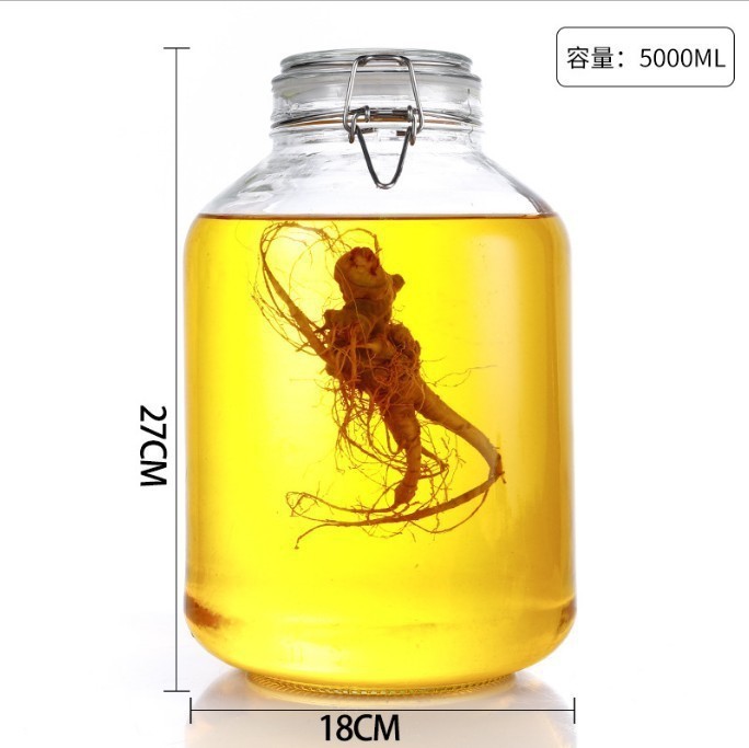 ガラススナップ収納瓶家庭用キッチン防湿穀物密封瓶ピクルス調味料瓶食品保存瓶|undefined