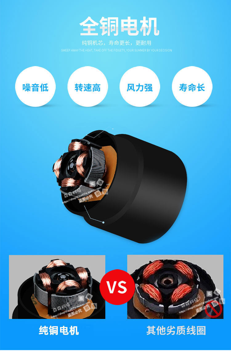 Construction Vehicle Forklift Fan 12V Powerful Cooling 24V High-Power Excavator Small and Large Truck Car-Mounted Electric Fan