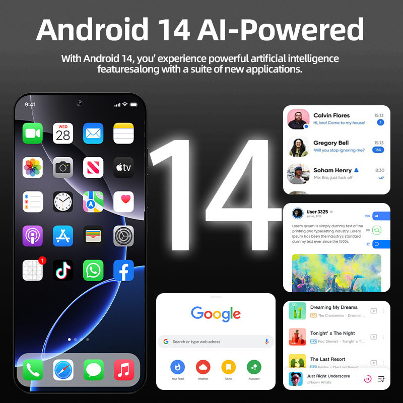 全球通Smartphone 俄罗斯巴西欧州中共东南亚非洲i16pro max 跨境|undefined