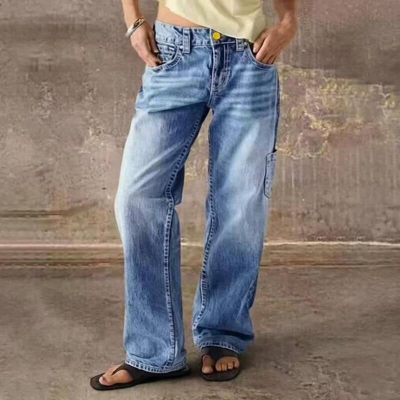 New Style Women's Loose Straight-Leg Jeans Cross-Border European and American Amazon Aliexpress Women's Factory Direct Jeans