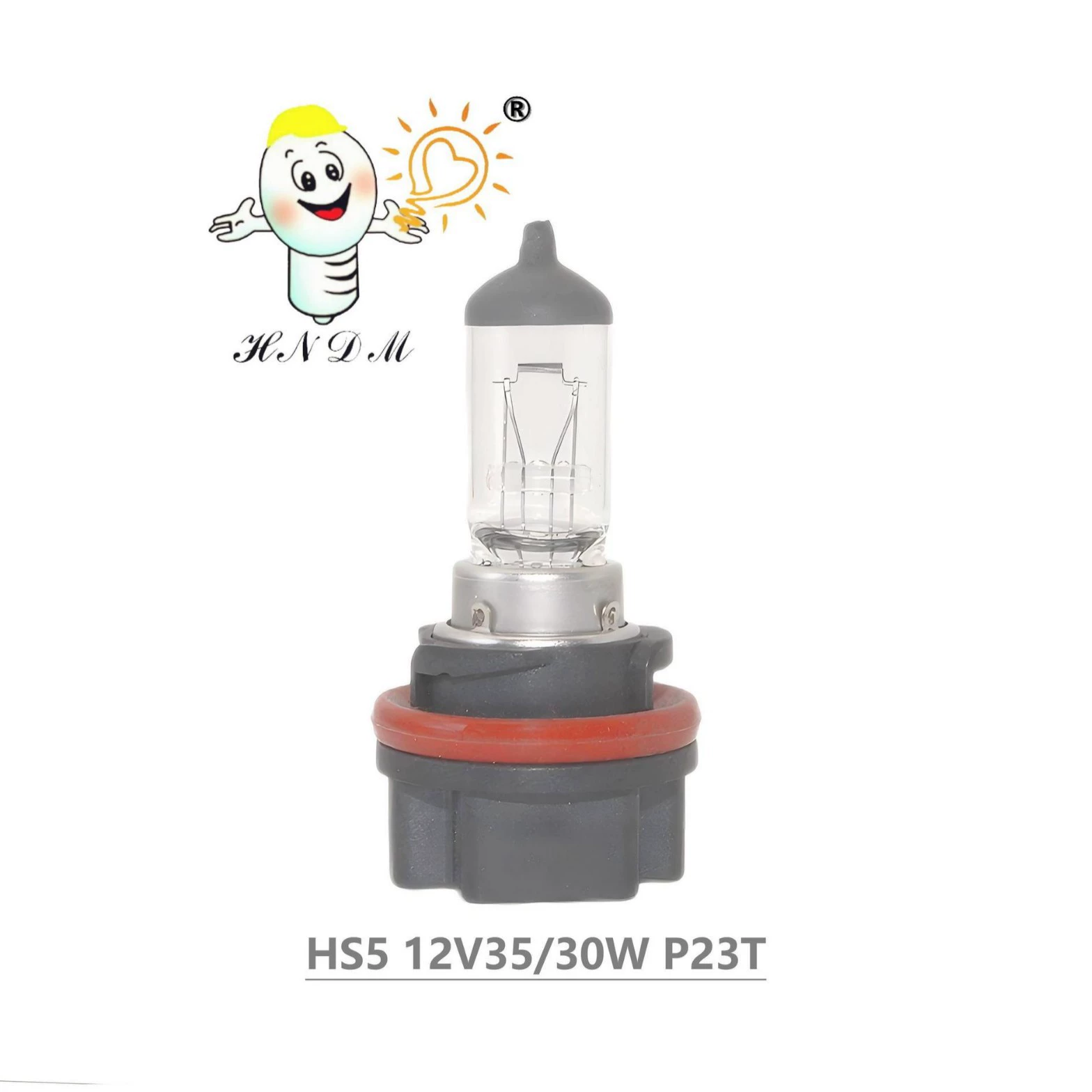 Лампа для мотоцикла с одним когтем двойной плоский провод 12V35/35W Super White фара P15d-25-1 галогенная лампа
