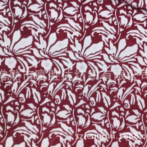 厂家供应 批发销售超柔 花型pv绒 毛毯面料 可加工