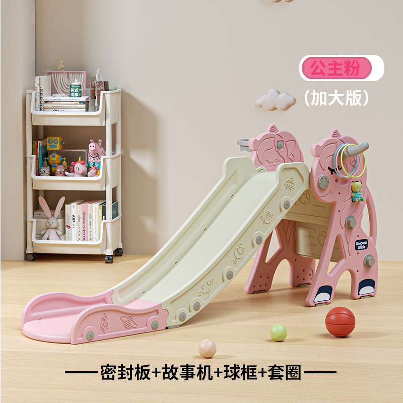 Slide para niños indoor pequeño slide plegable para bebés 0 - 3 años jardín de infantes juguetes para niños parque de atracciones