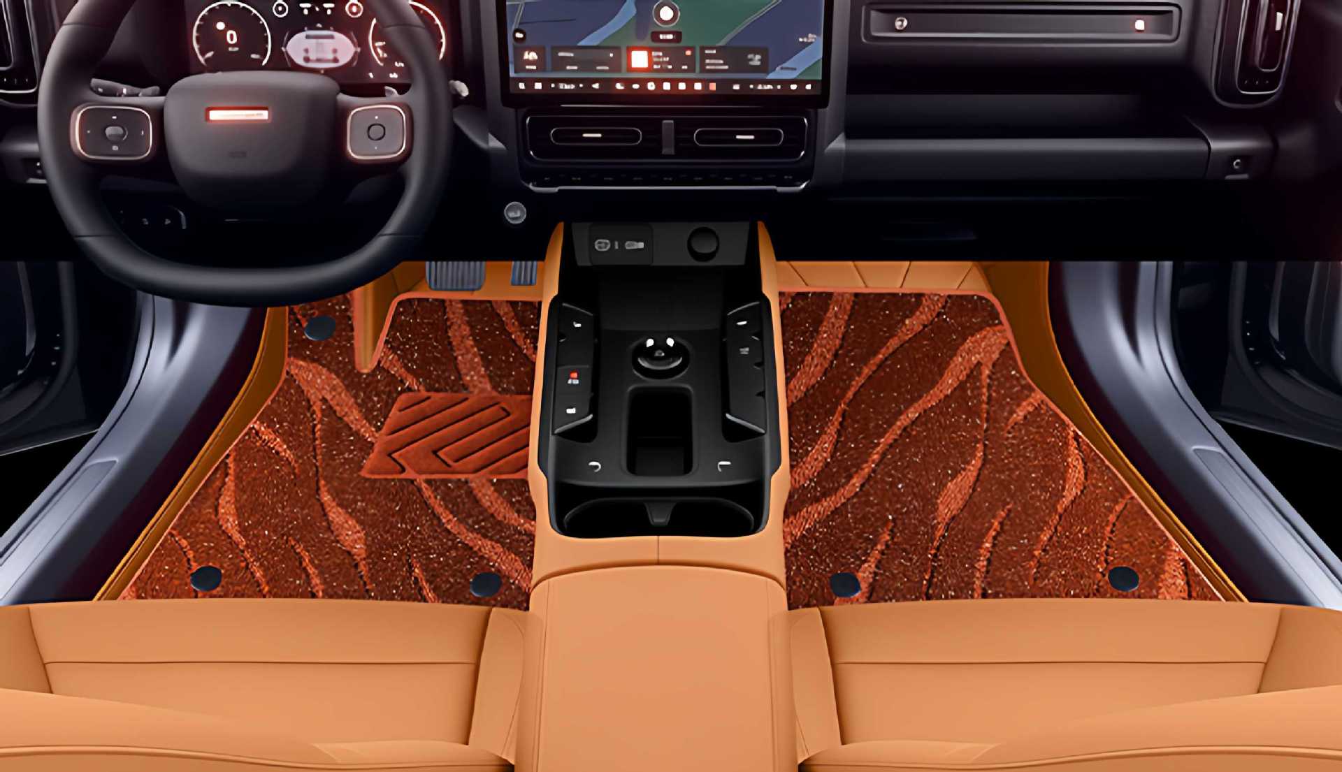 Suitable for Haval H6L Trunk Mat, Fully Enclosed 26 Car Trunk Mat Interior Modification Accessories
