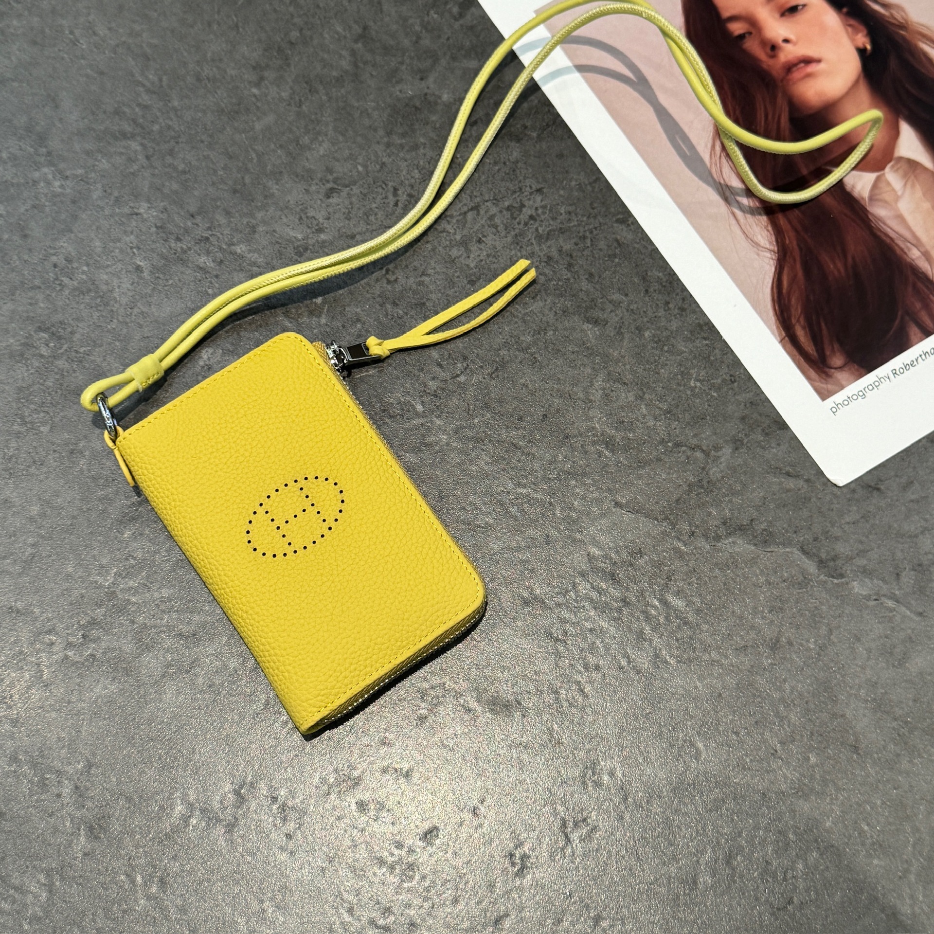 옐로우 리치 패턴(가죽)