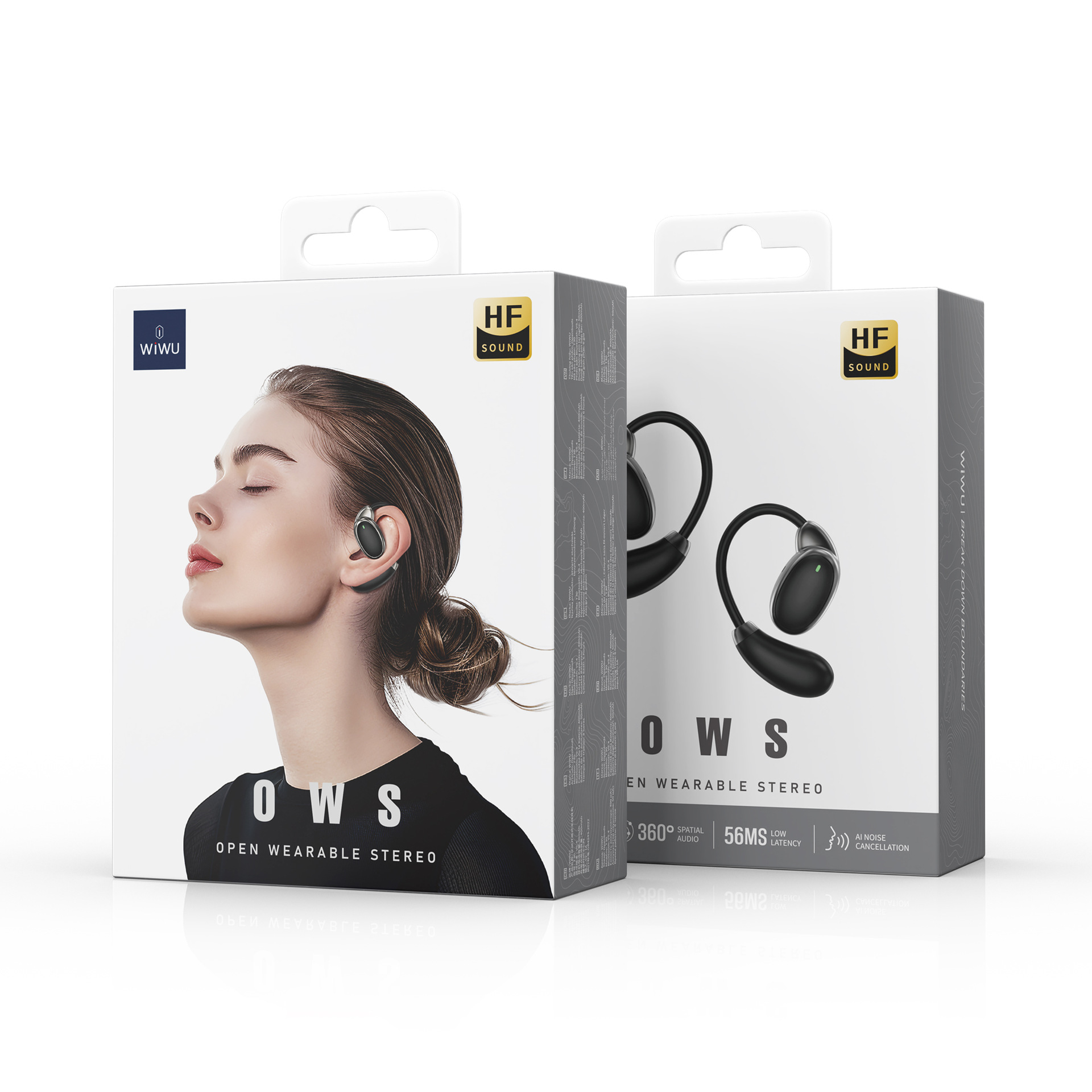 Auriculares Inalámbricos de Oído Abierto T30 de Silicona, Larga duración de batería, Pantalla digital, para Deportes y Llamadas