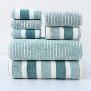10Pc Towel Bath Towel Square Towel Combination Bathing Outing Travel Temu