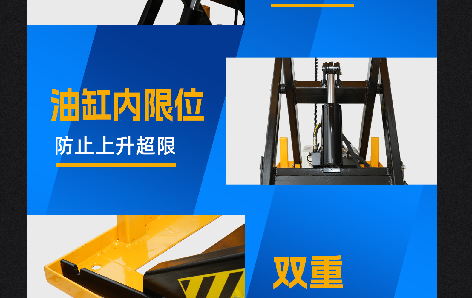 Manual Hydraulic Lifting Workbench, Indoor and Outdoor Transport Mobile Scissor-Type Folding Lift, Mobile Handcart