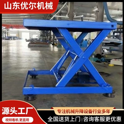 Fixed Scissor Lift Platform, Avtomobil fırlanan platformaları