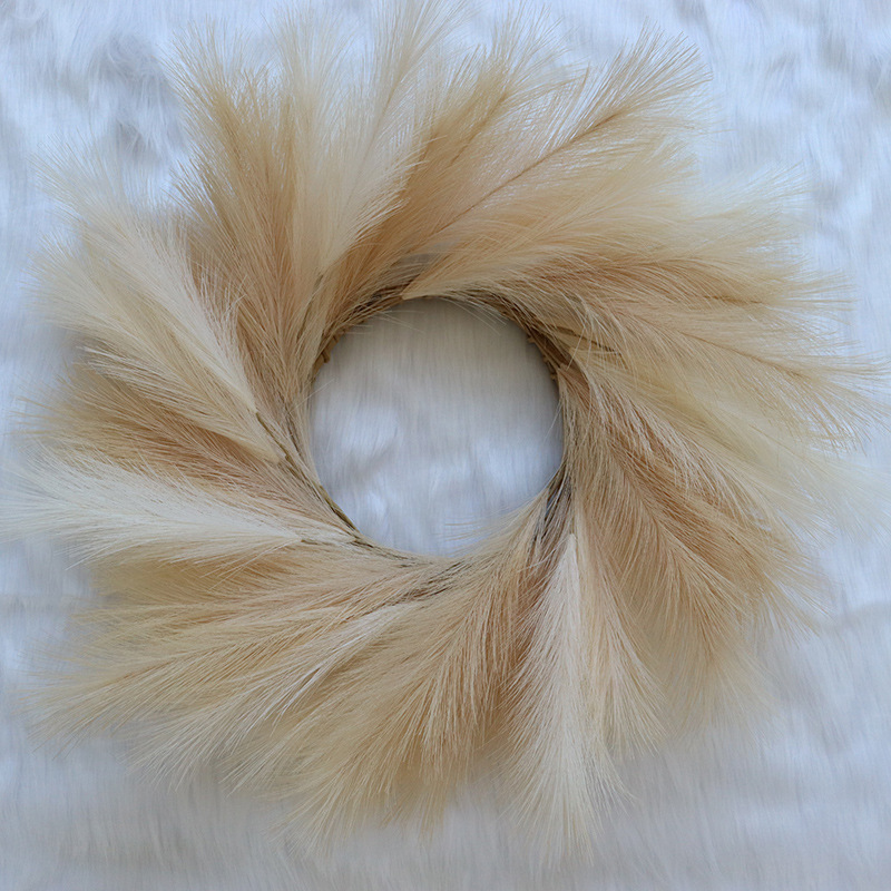 Transfronterizo de caña artificial Garland hogar simple decoración artificial Puxi Garland artificial pampas hierba