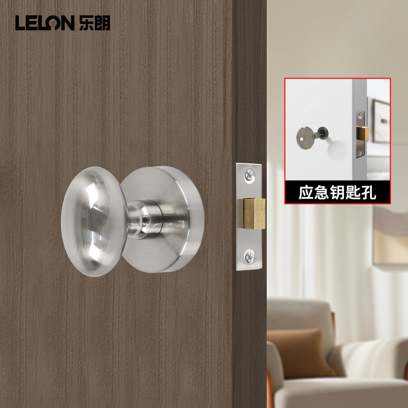 Personalizada puerta oculta simple cerradura unilateral puerta interior sala de estar universal cerradura de huevo de ganso con llave cerradura invisible