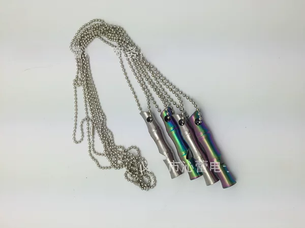 Stainless steel whistle outdoor camping survival whistle high decibel metal whistle emergency survival whistle rescue whistle