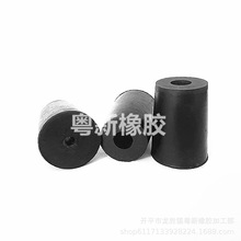 30x40x10mm橡胶机脚家具数控器材减震展柜机器脚套带垫片防滑脚垫