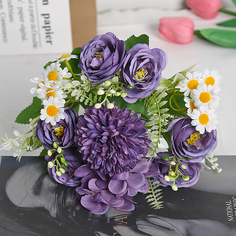 다크 퍼플 뉴 프린세스 로즈 콤비네이션