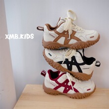 2025冬季新款童鞋男童软底舒适运动休闲鞋韩版加厚保暖女童阿甘鞋