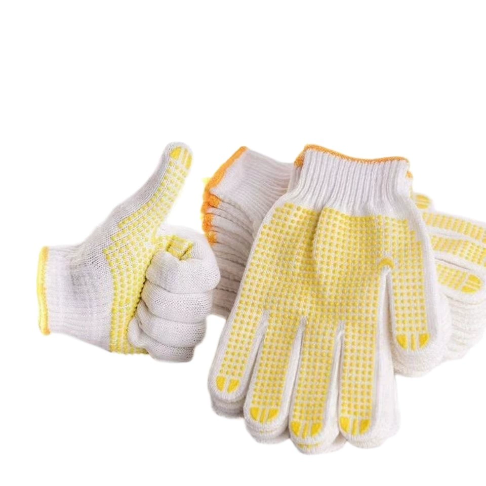 Трикотажные хлопчатобумажные пряжи, желтые перчатки, дозирующие перчатки, одноразовые длинные перчатки, одноразовые, экспортная версия, одноразовые длинные перчатки