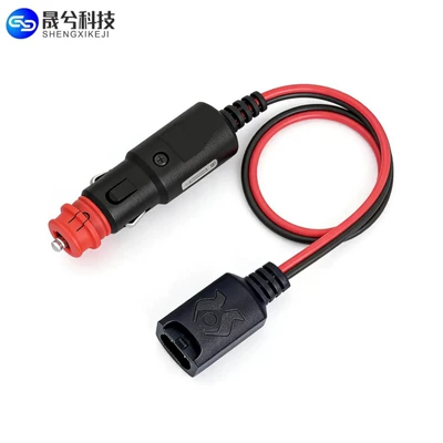 12V Cigarette Lighter Adapter Suitable for Ctek Battery Charger Ctek Plug, Permanent Connection
