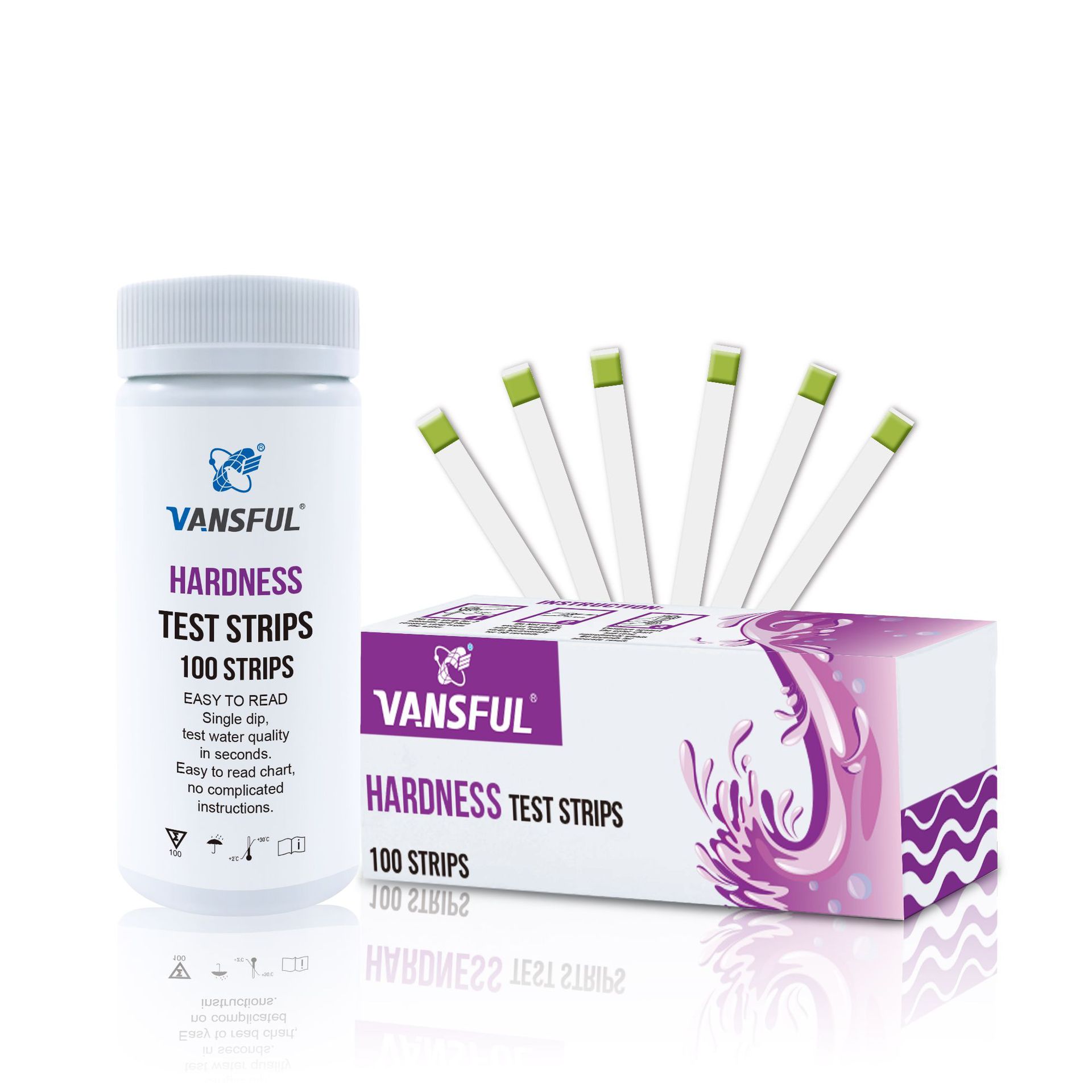 水质检测试纸 硬度检测试纸0-425mg/L 家用水质检测 方便快捷