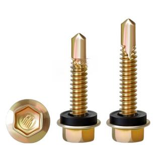 Hexagonal Self-Tapping Screws with Zinc Coating for Sheet Metal and Steel Plates, M4.8 M6.3